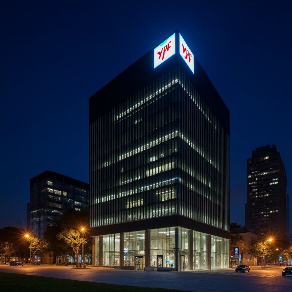 Sede central de YPF en Buenos Aires